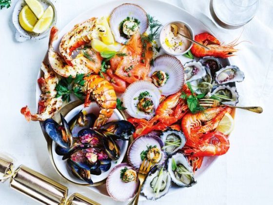 seafood platter for Christmas Day