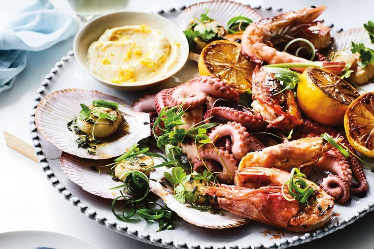 seafood platter for Christmas Day